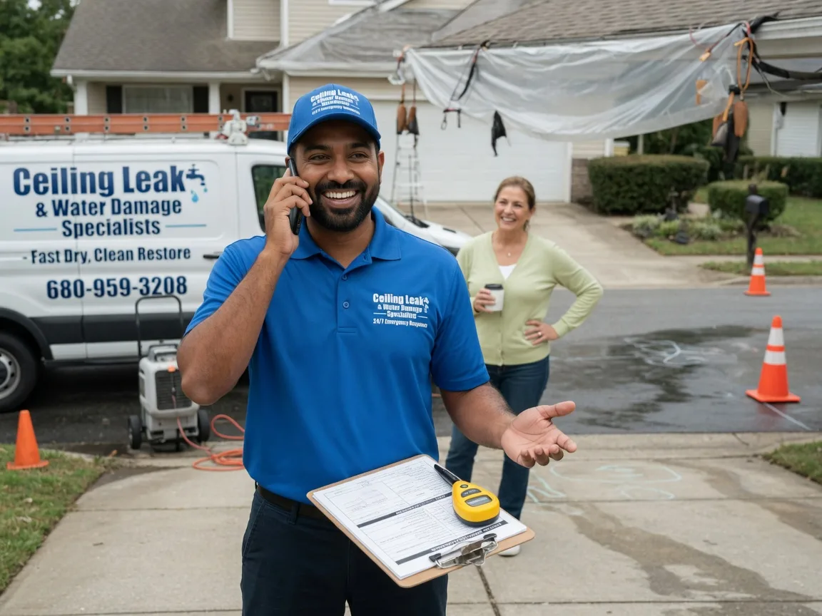 Ceiling Leak Cleanup East Millsboro, PA FAQs